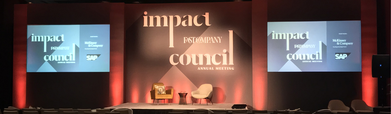 Image of a live event produced by Corporate AV